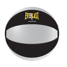 Everlast 6521 4-Pound Rubber Medicine Ball