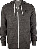 VOLCOM Solid Slim Marled Mens Hoodie
