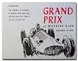 1950 Grand Prix of Watkins Glen Program Poster Print