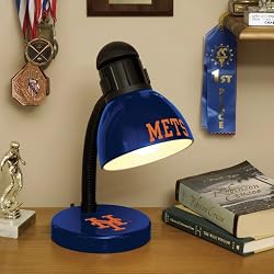 New York Mets Memory Company Goose-neck Desk Lamp MLB Baseball Fan Shop Sports Team Merchandise