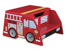 KidKraft Firetruck Step N Store