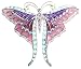 BUTTERFLY STONE & ENAMEL BROOCH
