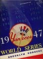 World Series Program 1947 New York Yankees vs Brooklyn Dodgers