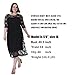 Sapphyra Women's Plus Size Dress Floral Lace Empire Waist Fit and Flare 1X-5X