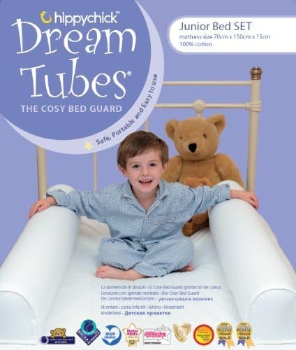 Hippychick Dream Tubes Bumpers Cot Bed / Junior Bed Set by Dusky Moon