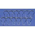 Roller Ball Curtain Rings - 12 Rings - Oil Rubbed Bronze