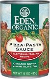 Eden Organic Pizza Pasta Sauce, 15-Ounce Cans (Pack of 12)