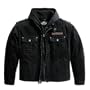 Harley-Davidson� Men's Road Warrior 3-in-1 Canvas Jacket. Removable hooded vest. 98424-09VM