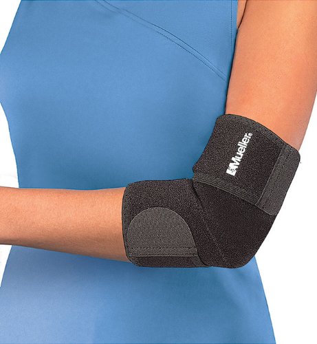 Mueller Elbow Support Neoprene, Black, One Size