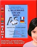 L Allemand en un mois, CD-ROM Deutsch in einem Monat. Französisch-Deutsch/Deutsch-Französisch. Für Windows 98/2000/XP/VISTA