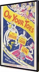On Your Toes (Broadway) 11"x17" Framed Poster