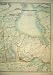 1910 Map Central Canada Hudson Bay Ontario Manitoba