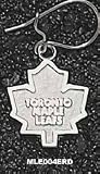 Toronto Maple Leafs 3/8 Logo Dangle Earrings - Sterling Silver Jewelry