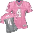 Women`s Green Bay Packers #4 Brett Favre Hershield Fashion Replica Jersey