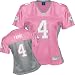 Women`s Green Bay Packers #4 Brett Favre Hershield Fashion Replica Jersey