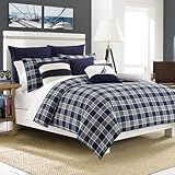 UPC 883893306394 product image for Nautica Eddington Duvet Cover Set, Full/Queen, Navy | upcitemdb.com