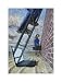Low Section View of a Businessman Climbing a Ladder Emerging From a Laptop by Mark Ruchlewicz 15.25X20.00. Art Poster Print