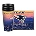NFL New England Patriots Super Bowl XLIX Championship Full Wrap Travel Tumbler, 14-Ounce, Black
