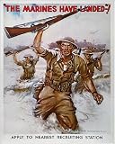 Photographic Print of WWII RECRUITING POSTER. The marines Have Landed! American World from Granger Art on Demand Photographic Print of WWII RECRUITING POSTER. The marines Have Landed! American World from Granger Art on Demand