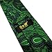 Shlax&Wing Long Size Mens Necktie Paisley Dark Green Silk Tie Wedding New Design ¡­