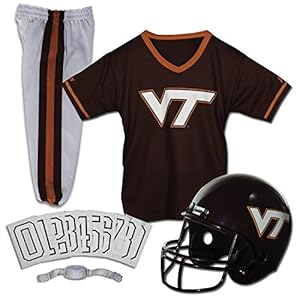 Franklin Sports NCAA Virginia Tech Hokies Deluxe Youth Team Uniform Set, Small