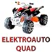Kinder Quad Elektroauto Elektro Auto Kinderfahrzeug Go-Kart Motorrad! JETZT NEU ÜBERARBEITETE VERSION mit MP3 ANSCHLUSS + HUPE + NEUE BEREIFUNG!!!! Inkl. 2x30W Powermotor Und 12V Powerakku! Geschwindigkeiten bis 7 Km/h!