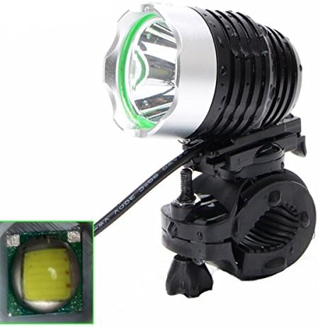 NoxFire 4-Mode White Bicycle Headlight CREE XML T6 LED Bike Headlamp Light With Rechargeable 4800mAh Battery 1000LM Waterproof for Riding, Hunting, Camping, Traveling, Hiking, Caving, Climbing