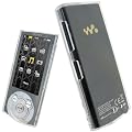 igadgitz Kristall Hartschalentasche Hardcase Etui Schutzh�lle Tasche H�lle Case in Transparent Klar f�r MP3-Players Sony Walkman NWZ-A844/A845/A846/A847