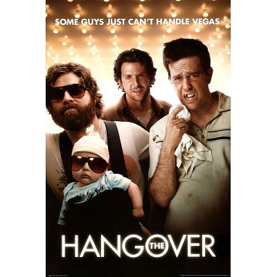 The Hangover - Movie Poster People Poster Print, 24x36 Collections Poster Print, 24x36 People Poster Print, 24x36