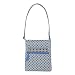 Vera Bradley Hipster (New Prints 10078) (Riviera Blue)