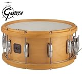 Gretsch 6.5 x 14 Contoured Wood Hoop Snare Drum. Also includes LP Rumba Shaker (#LP201BK)