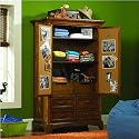 Opus Designs Tahoe Armoire in Brown