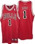Derrick Rose Chicago Bulls Red Authentic adidas NBA Jersey