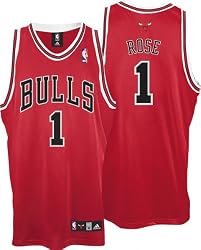 Derrick Rose Chicago Bulls Red Authentic adidas NBA Jersey