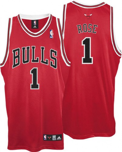 Derrick Rose Chicago Bulls Red Authentic adidas NBA Jersey - Size 56 - 3XL