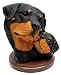 image 44 - Living Stone Rottweiler with Pup Bust on Base
