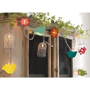 Tag Summer Song Bird String Lights, 112-Inches Long