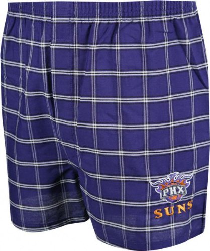 Buy Phoenix Suns Kickin' Back Plaid Boxer Shorts