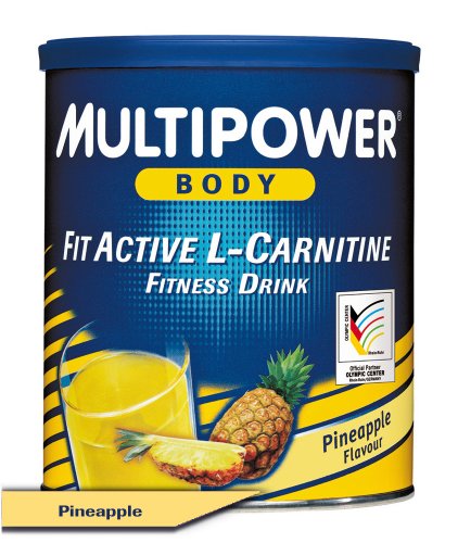 MULTIPOWER Mineral-Drink-Powder Fit Active L-Carnitine, Ananas, 500g Dose
