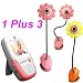 Handheld Portable 2.5" Video Color Baby Monitor 2.4GHz Wireless Camera Daisy-(Day & Night) (Video & Audio) Infant Nursery Monitor with rechargeable receiver w/3 Packs CCTV Surveillance Cameras