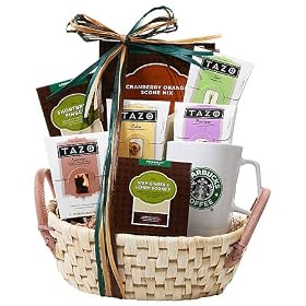 Breakfast with Starbucks Gift Basket