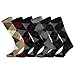 Royal Mens Dress Casual Argyle/Stripe Socks Cotton Blend Assortment 6/12 Pairs