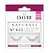 Eylure Naturals False Eyelashes, Style No. 015, Reusable, Adhesive Included, 1 Pair