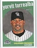 2008 Topps Heritage #357 Yorvit Torrealba - Colorado Rockies (Baseball Cards)