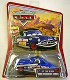 Review Mattel  / Disney Cars Series 3 World Of Cars - Pit Crew Member Fabulous Hudson Hornet...