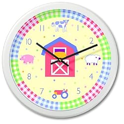 Olive Kids - Country Baby Clock (White)