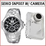 Seiko SNP007 Mens Coutura Kinetic Perpetual Watch/Kodak 10MP Digital Camera Kit