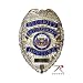 1915 DELUXE SILVER ''SECURITY OFFICER'' BADGE
