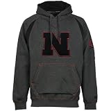 Nebraska Cornhuskers Charcoal One Up Classic Hoody Sweatshirt