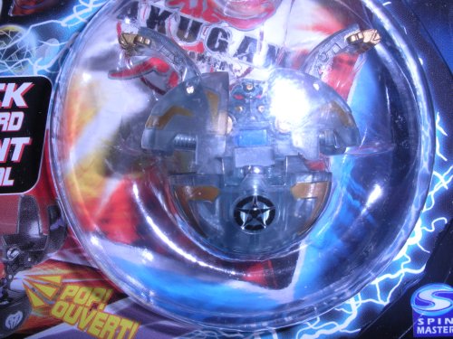 Childrens Toyshop  Toys : Bakugan Battle Brawlers Grey Haos Translucent Robotallion Bakugan Booster Pack